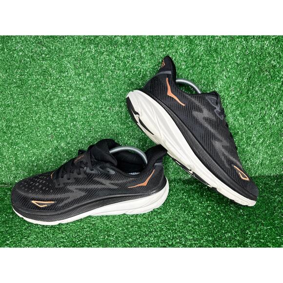 Hoka Clifton 9 Shoes Womens Size 9.5 B Road Running Cushioned Athletic Sneakers - Picture 3 of 8